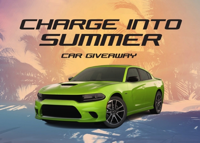 Charge into Summer Car Giveaway