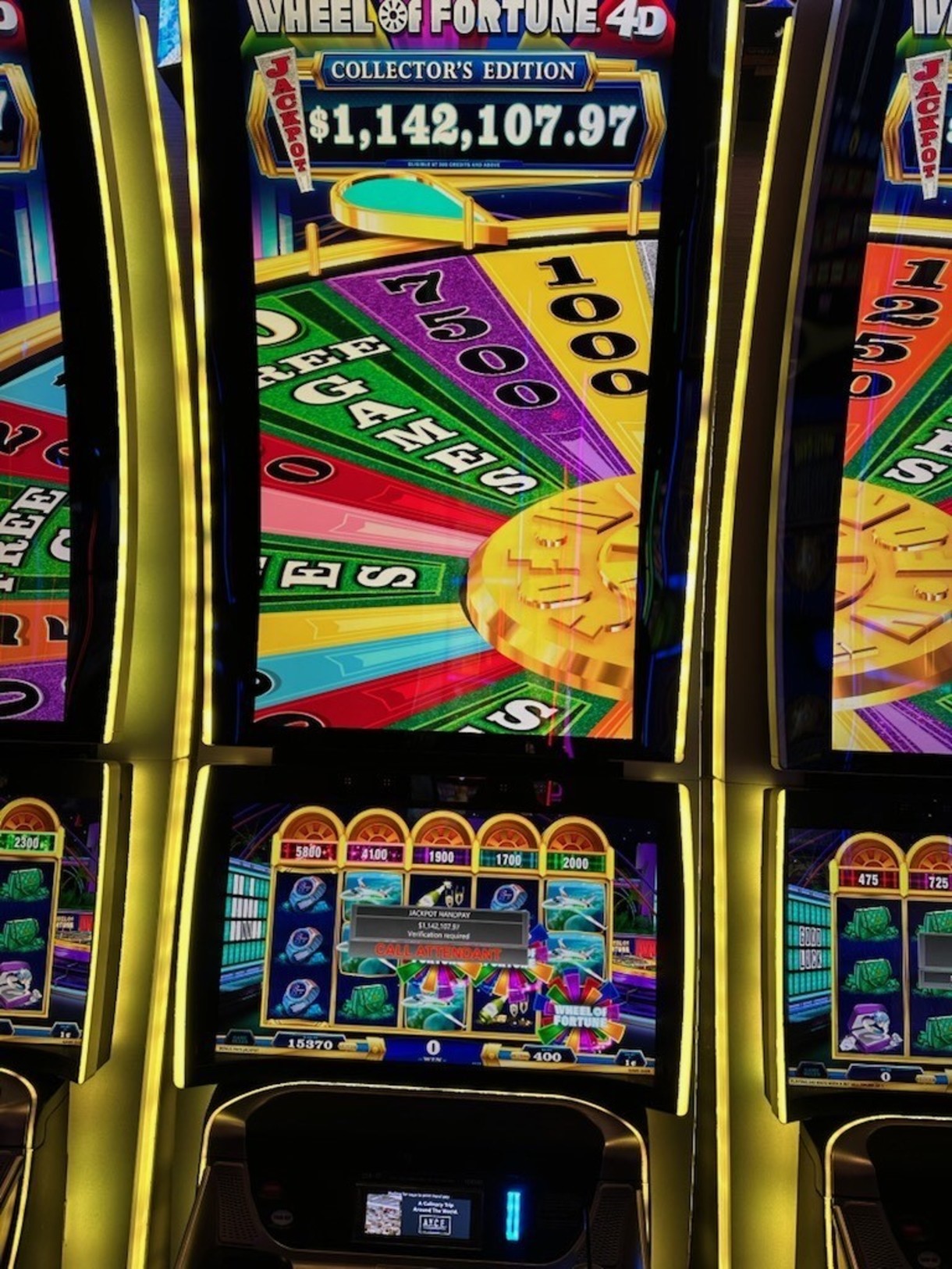 First-Time Visitor at Palms Casino Resort Hits $1.1 Million Wheel of Fortune Jackpot