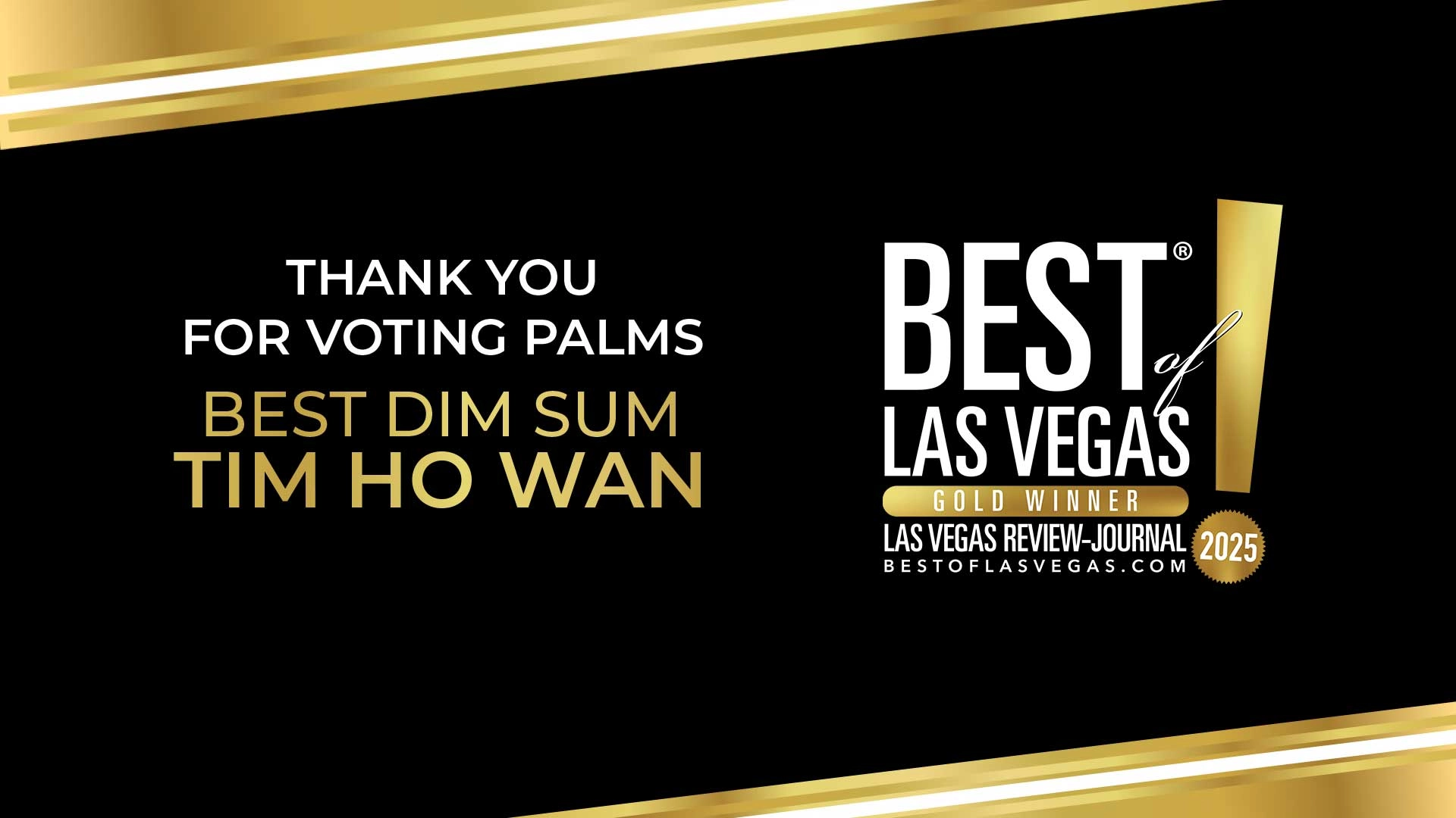 Best of Las Vegas 2025 Gold Winner: Tim Ho Wan