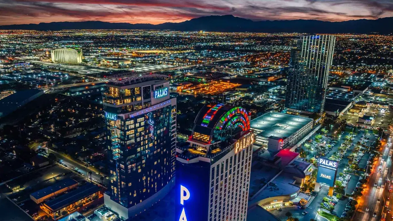 The vegas strip