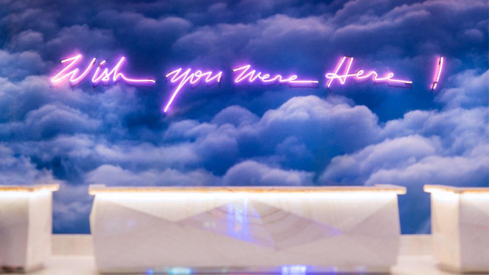 Palms Art: Wish You Were Here