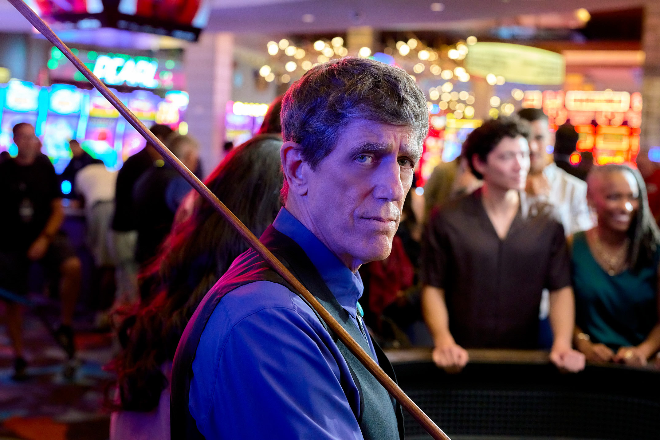 Man on the casino floor at Palms