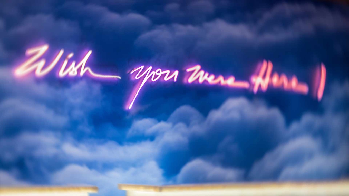 Wish You Were Here art