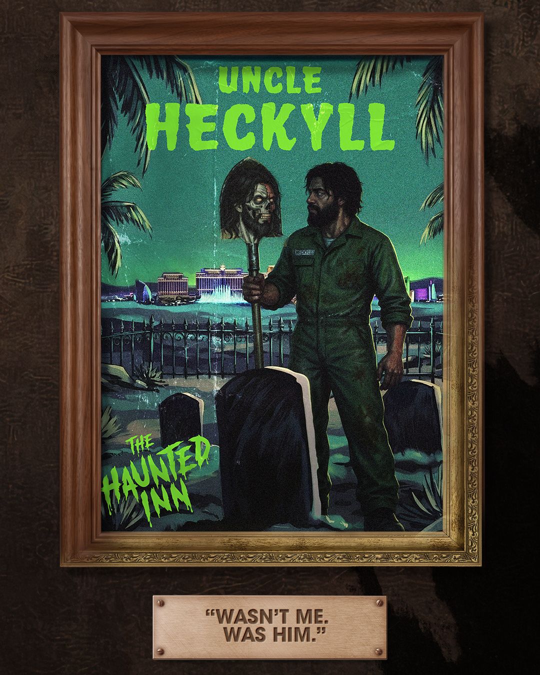 Haunted Inn staff - Uncle Heckyll