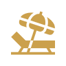 Palms icon - cabana