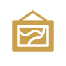 Palms icon - curated art