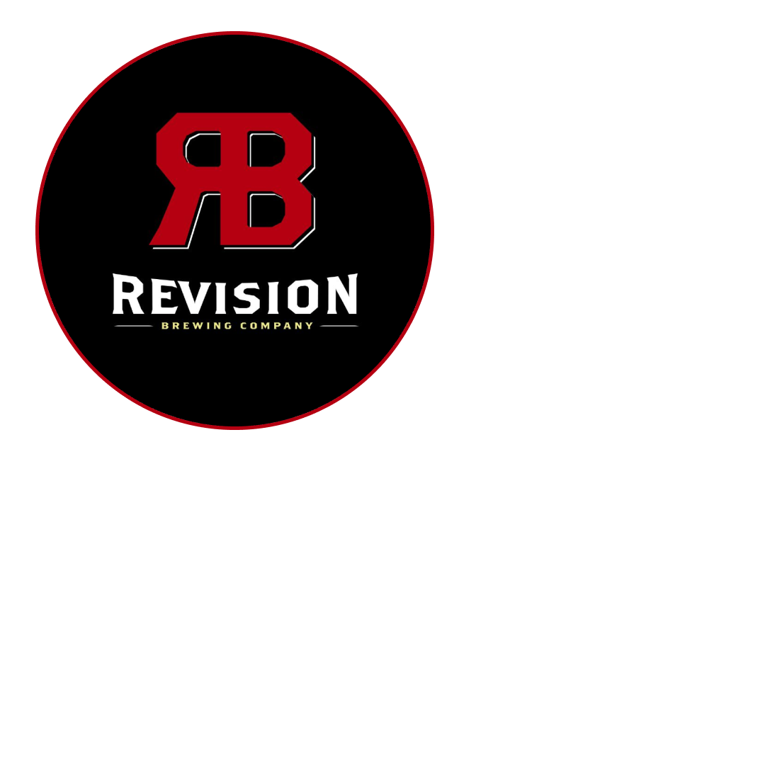 Brewery logo: Revision Brewing Company.