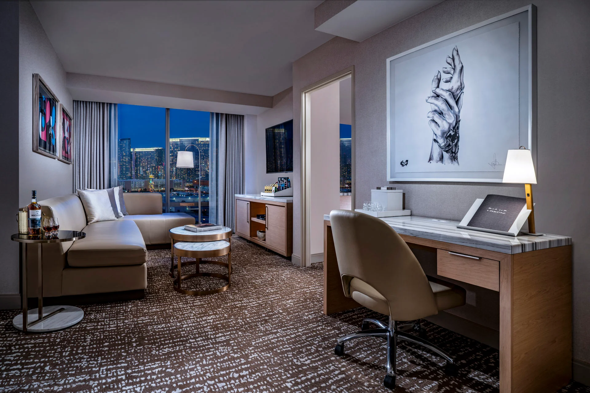 Fantasy Salon Suite living room