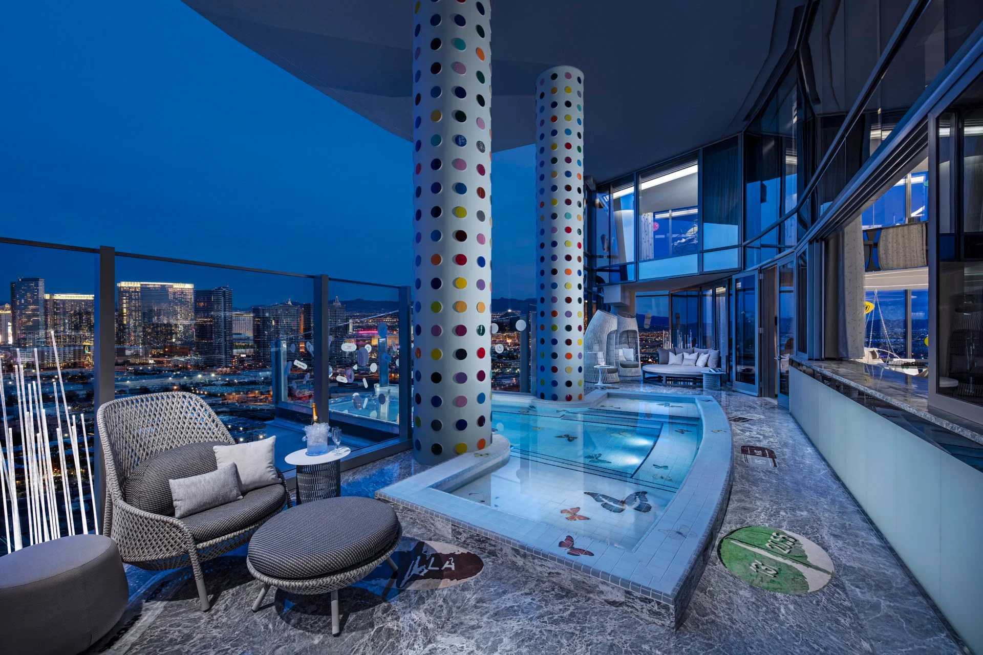 The Empathy Suite private pool