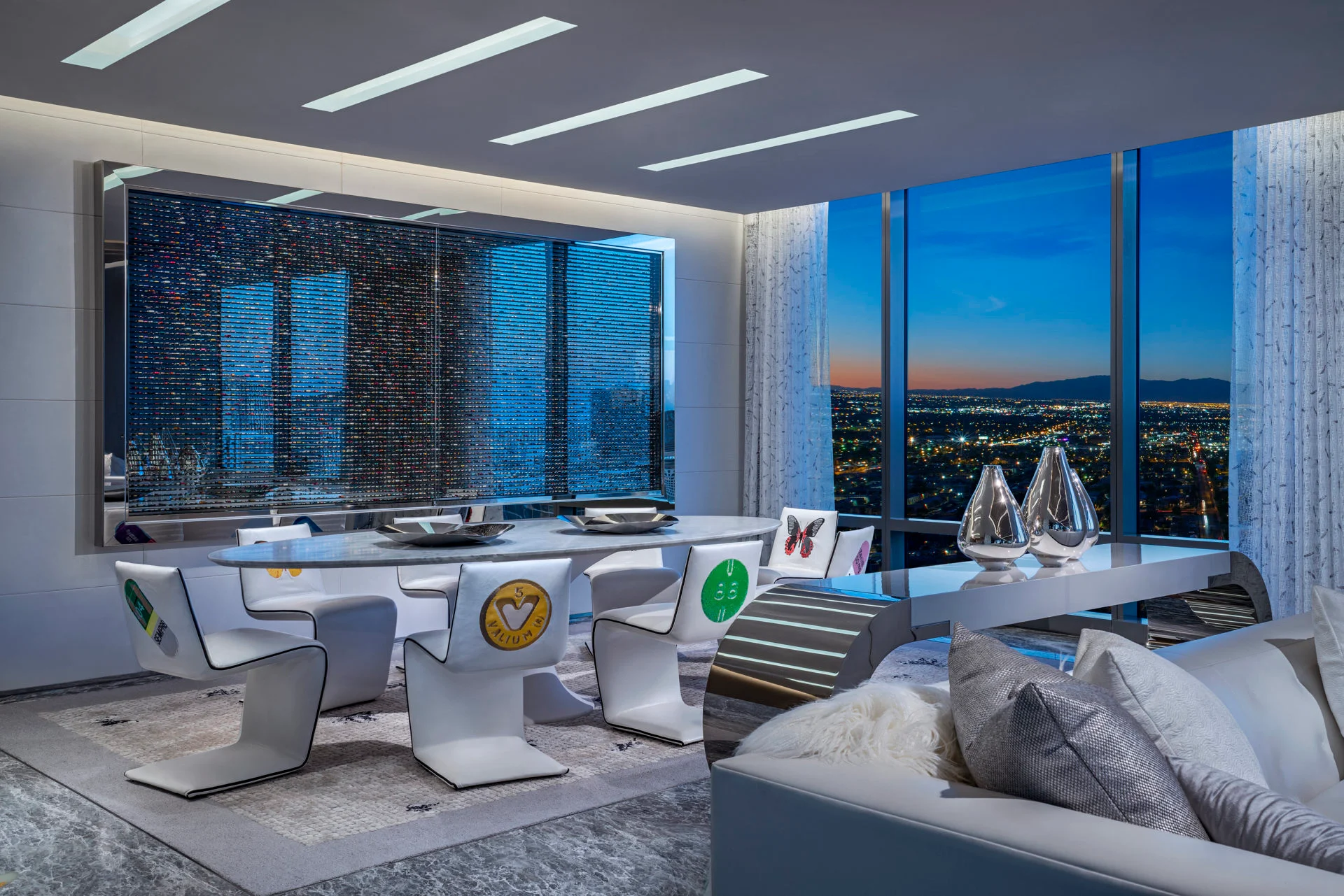 The Empathy Suite dining area
