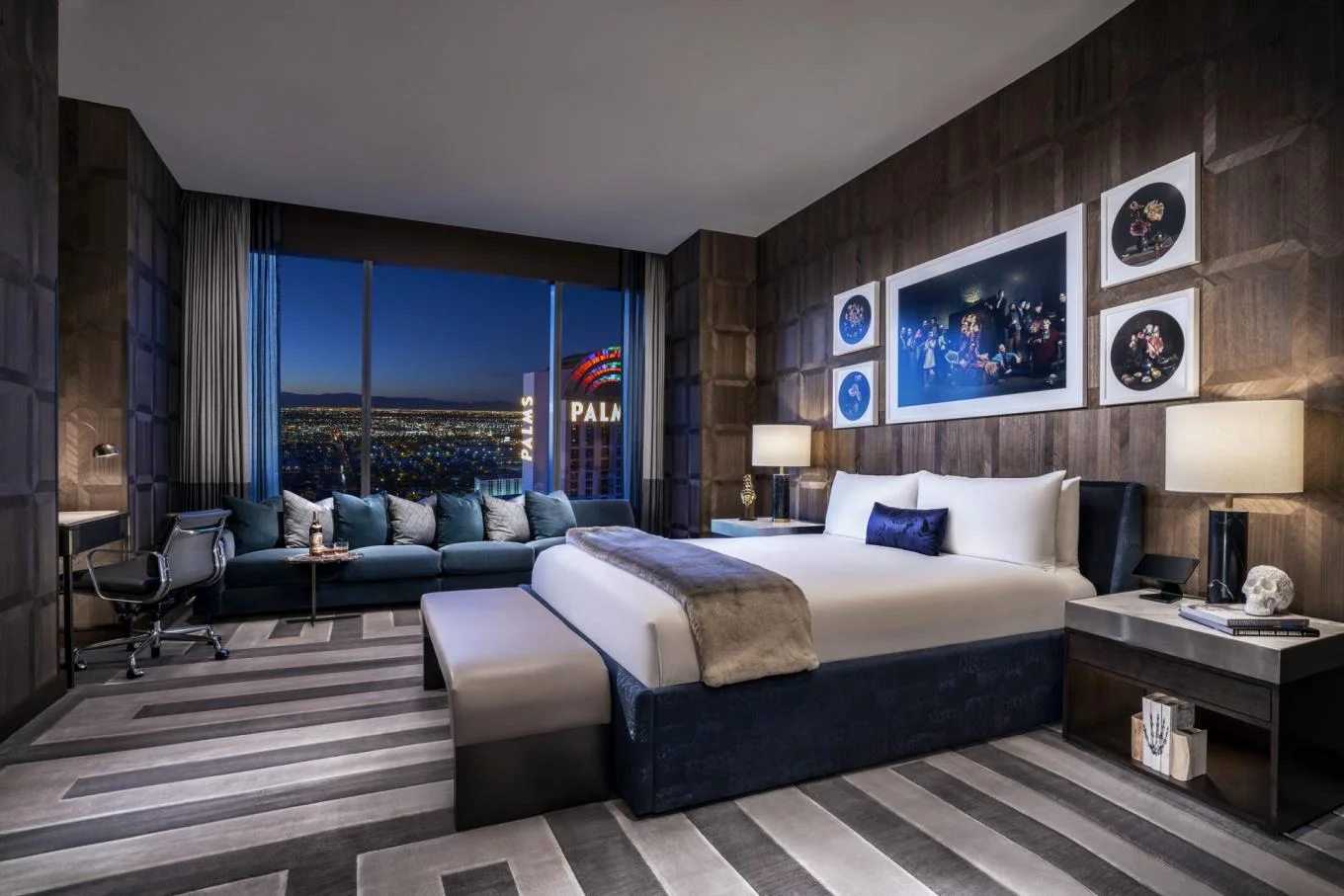 Palms Two Bedroom Penthouse master bedroom