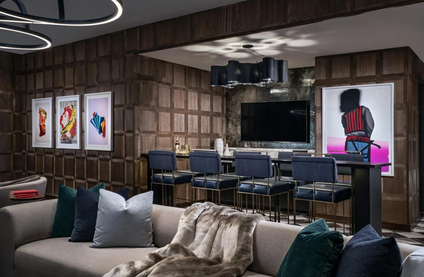 Palms Two Bedroom Penthouse private 8-seat bar area
