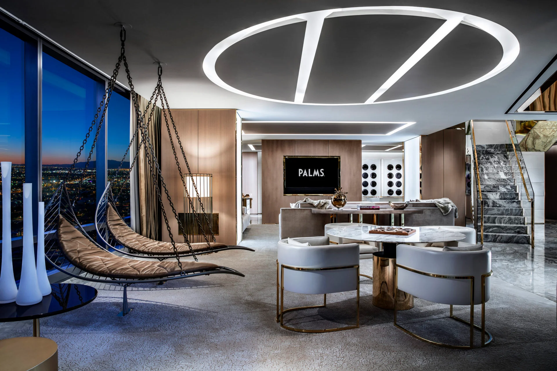 Two-Story Sky Villa living room