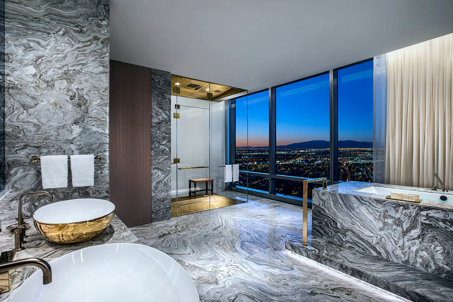 Two-Story Sky Villa master bathroom