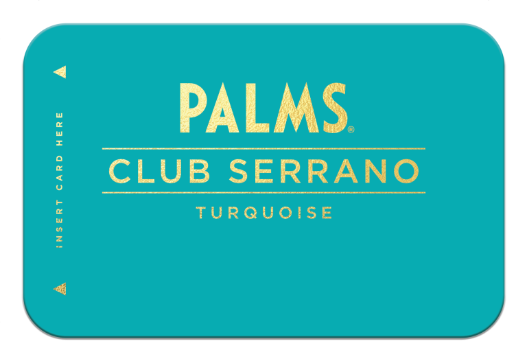 Palms Club Serrano Turquoise