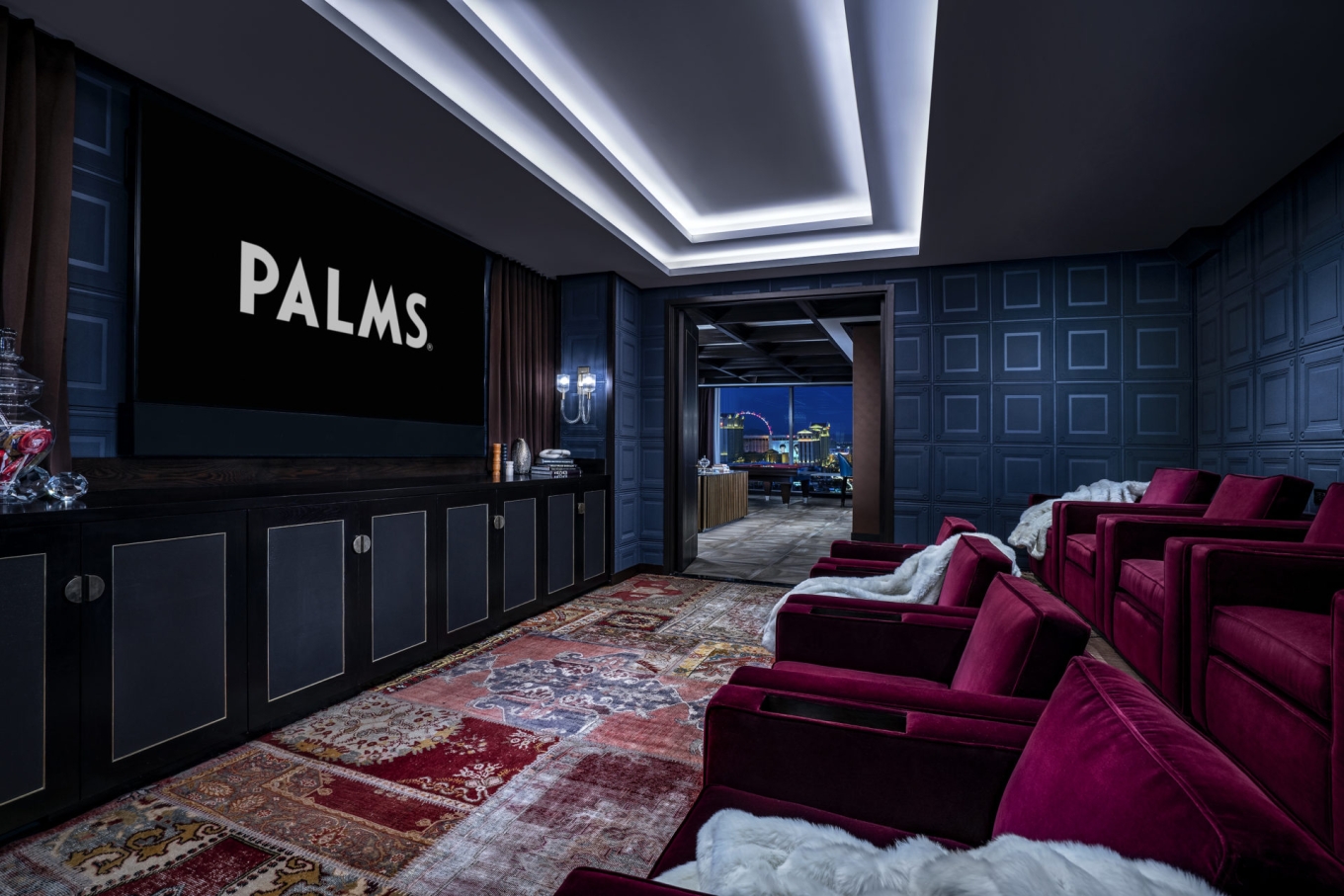 VIP Home Theater and high-end Game Room for luxury lovers