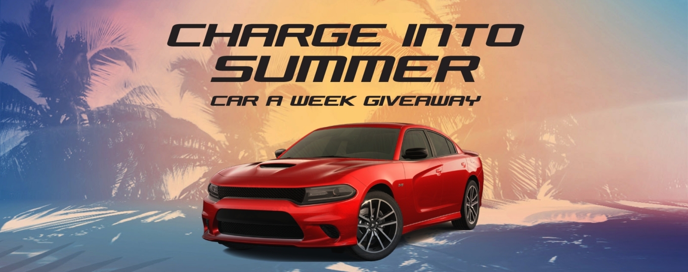 Charge into Summer - Car A Week Giveaway