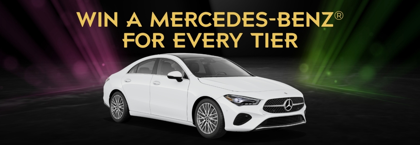 Win a Mercedes-Benz for Every Tier