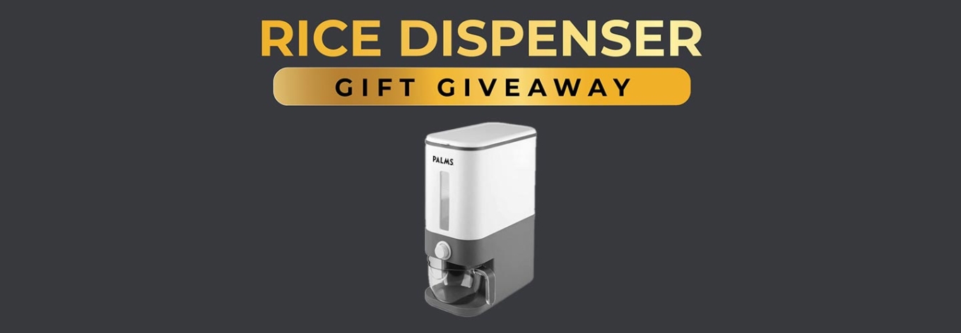 Rice Dispenser Giveaway