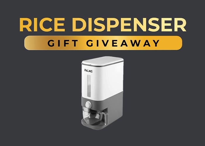 Rice Dispenser Giveaway