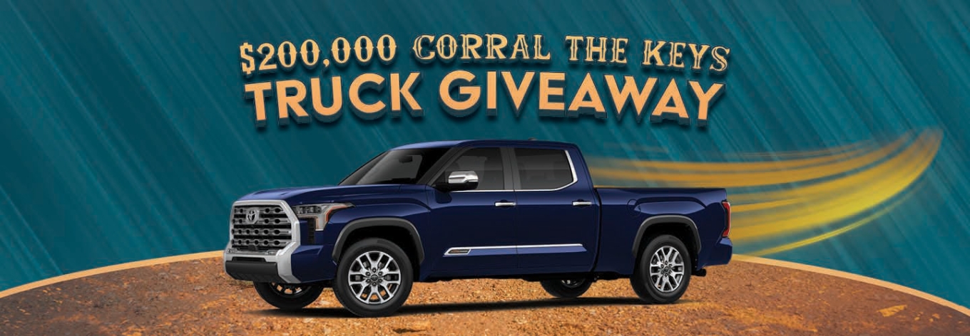 $200,000 Corral the Keys Truck Giveaway