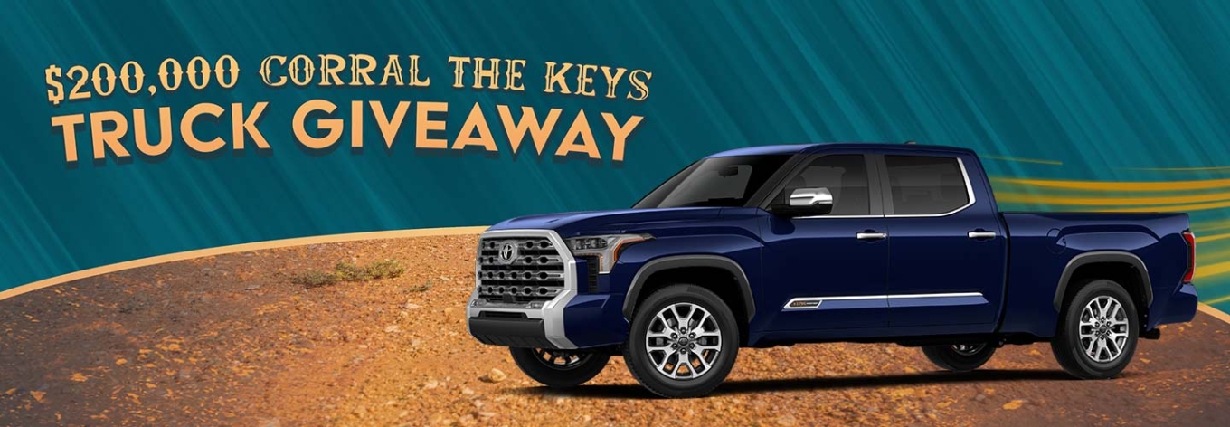 $200,000 Corral the Keys Truck Giveaway