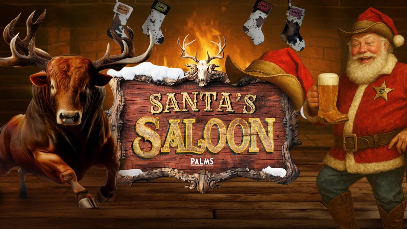 Santa's Saloon at Palms Casino Resort