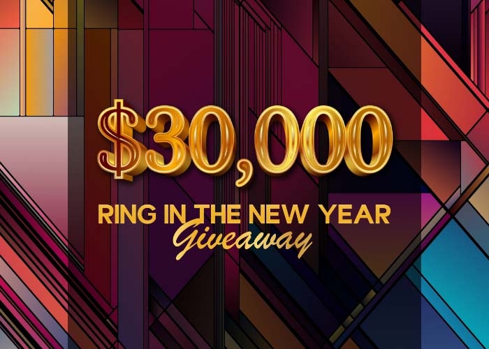 $30,000 Ring in the New Year Giveaway
