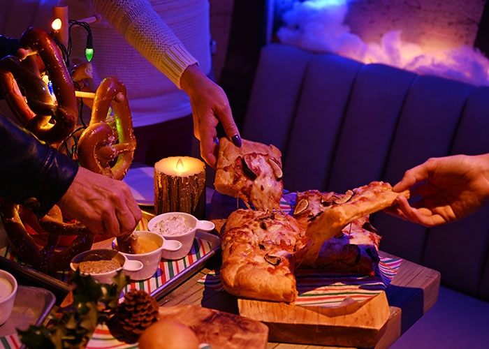 Santa's Saloon at Palms