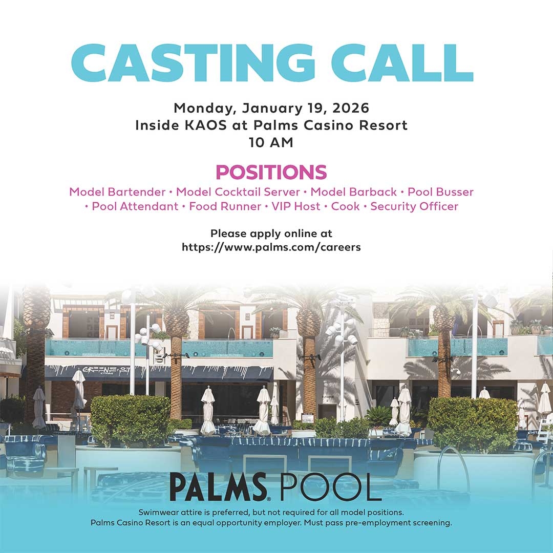 Casting Call Palms Pool