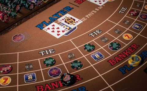 Baccarat Gaming Table