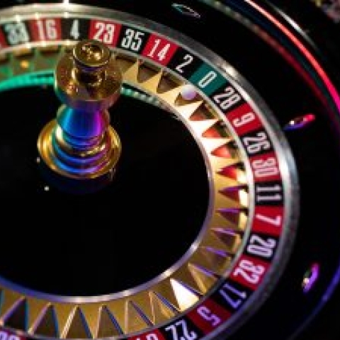 Roulette Wheel in Play