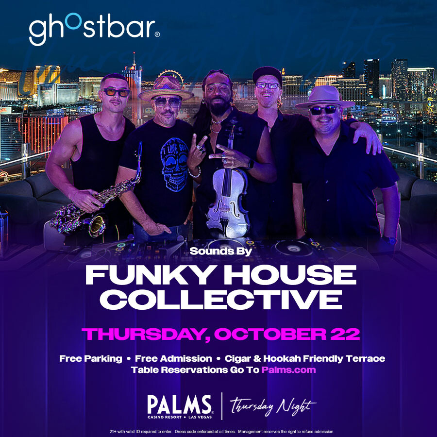 Ghostbar Thursday Featuring The Funky House Collective